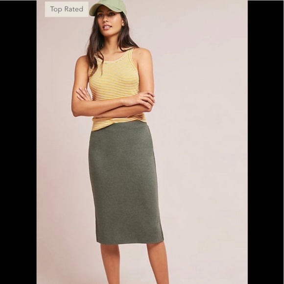 Anthropologie Saturday Sunday Naomi Pencil Skirt - Picture 7 of 7